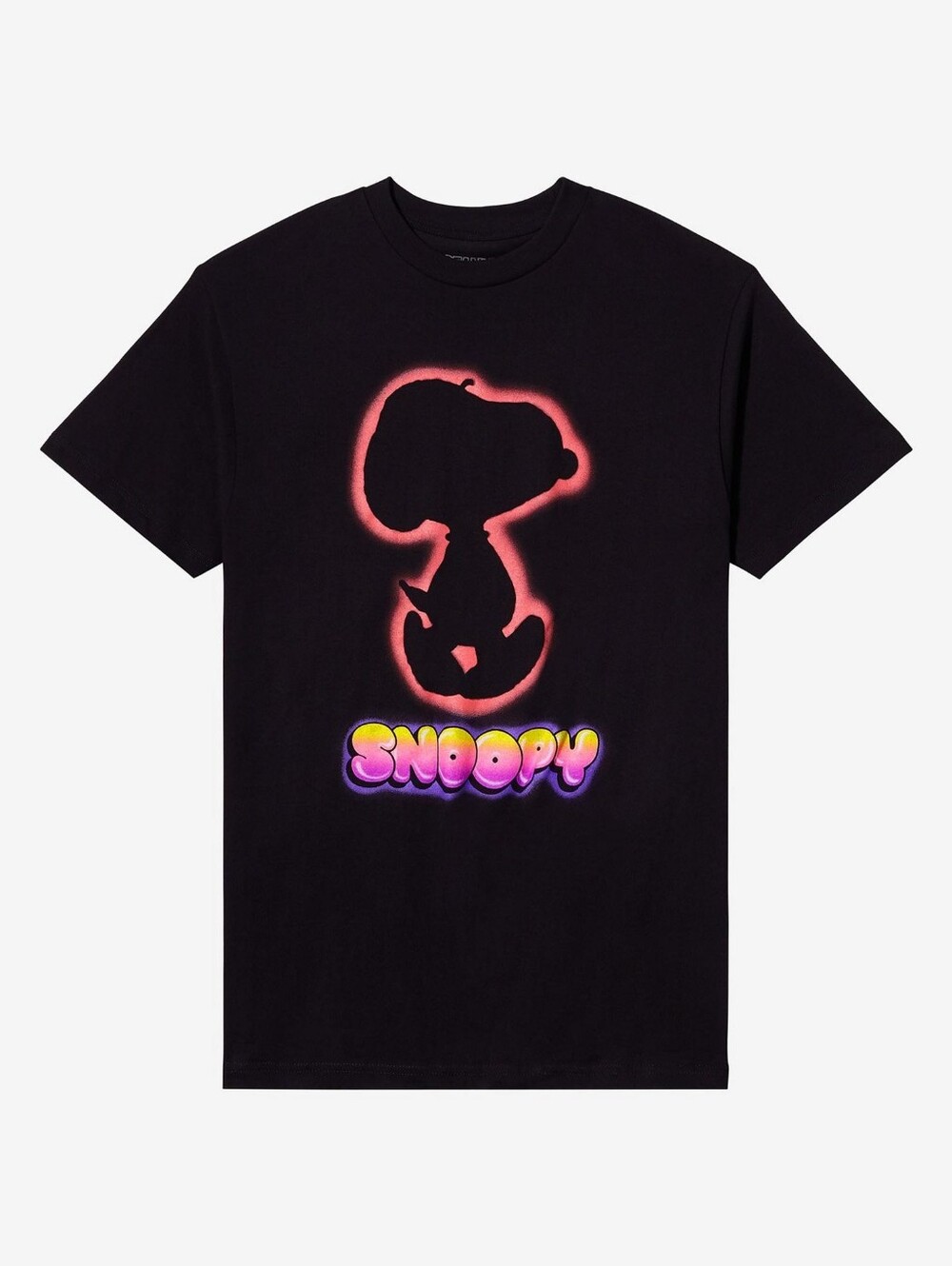 Peanuts Snoopy Silhouette Airbrush Art T-Shirt — XXXL